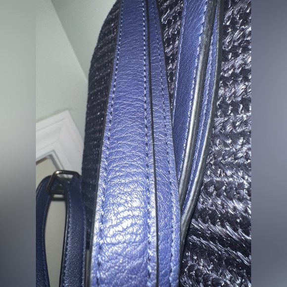 Blue backpack handbag, Lauren Conrad. Like new. - Picture 5 of 15